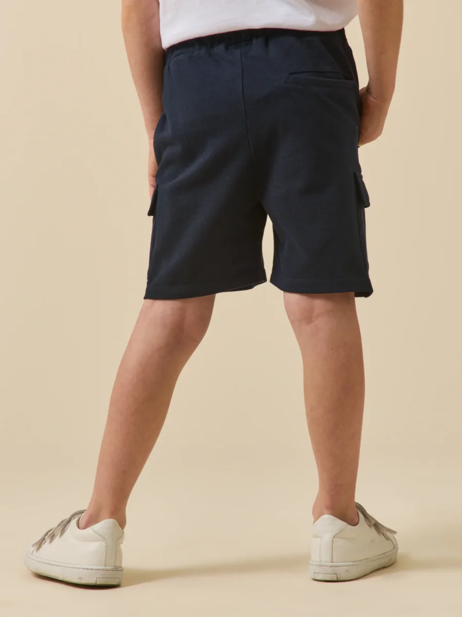 Short en maille piquée Garçon - Coton biologique – Image 3