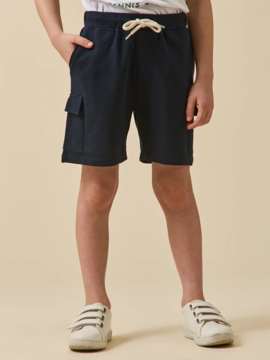 Short en maille piquée Garçon - Coton biologique