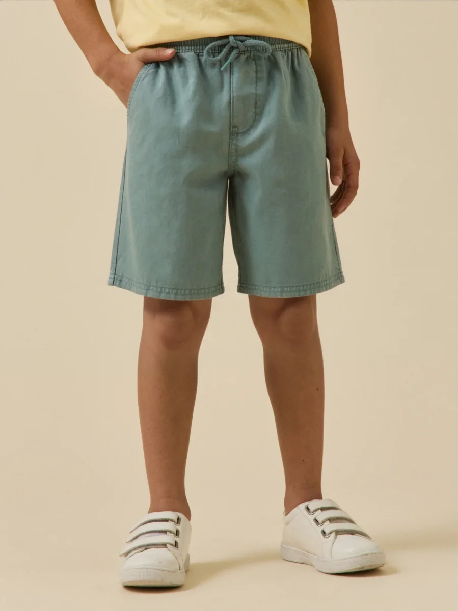 Bermuda taille élastiquée Garçon