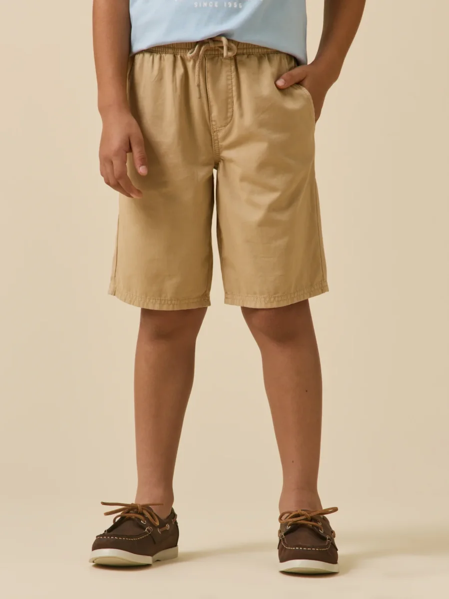 Bermuda taille élastiquée Garçon