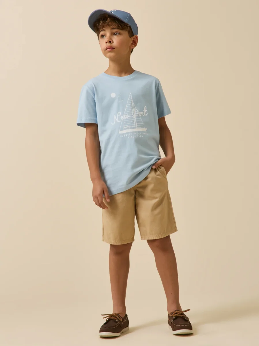 Bermuda taille élastiquée Garçon – Image 5