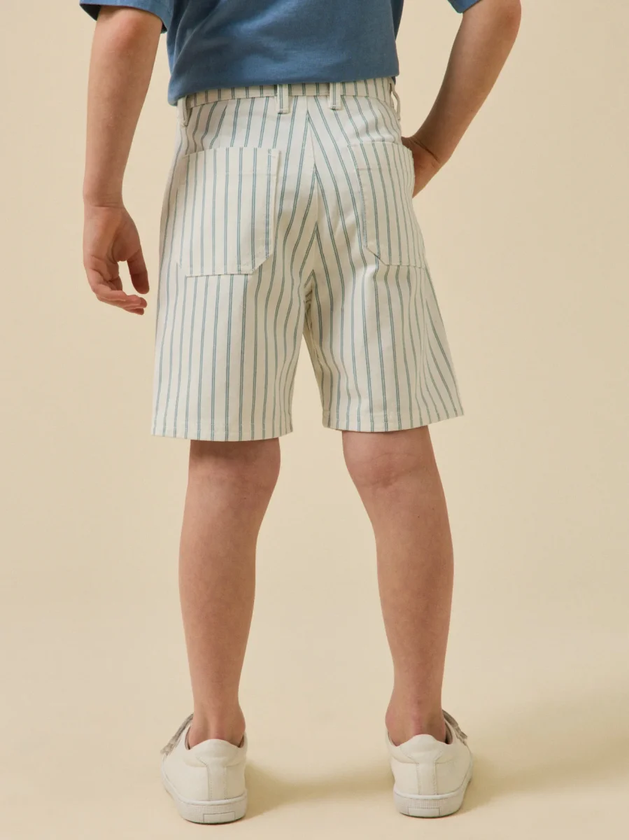Bermuda Garçon rayé – Image 3