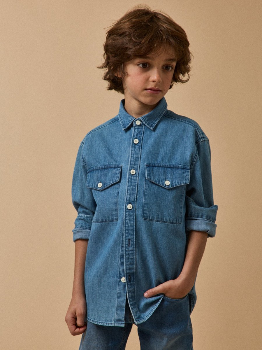 Chemise en denim garçon – Image 2