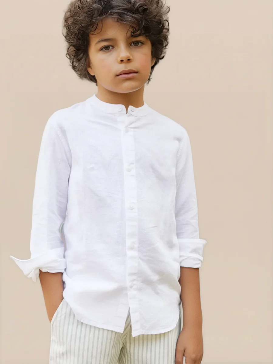 Chemise lin et coton – Collection Fêtes et Mariages