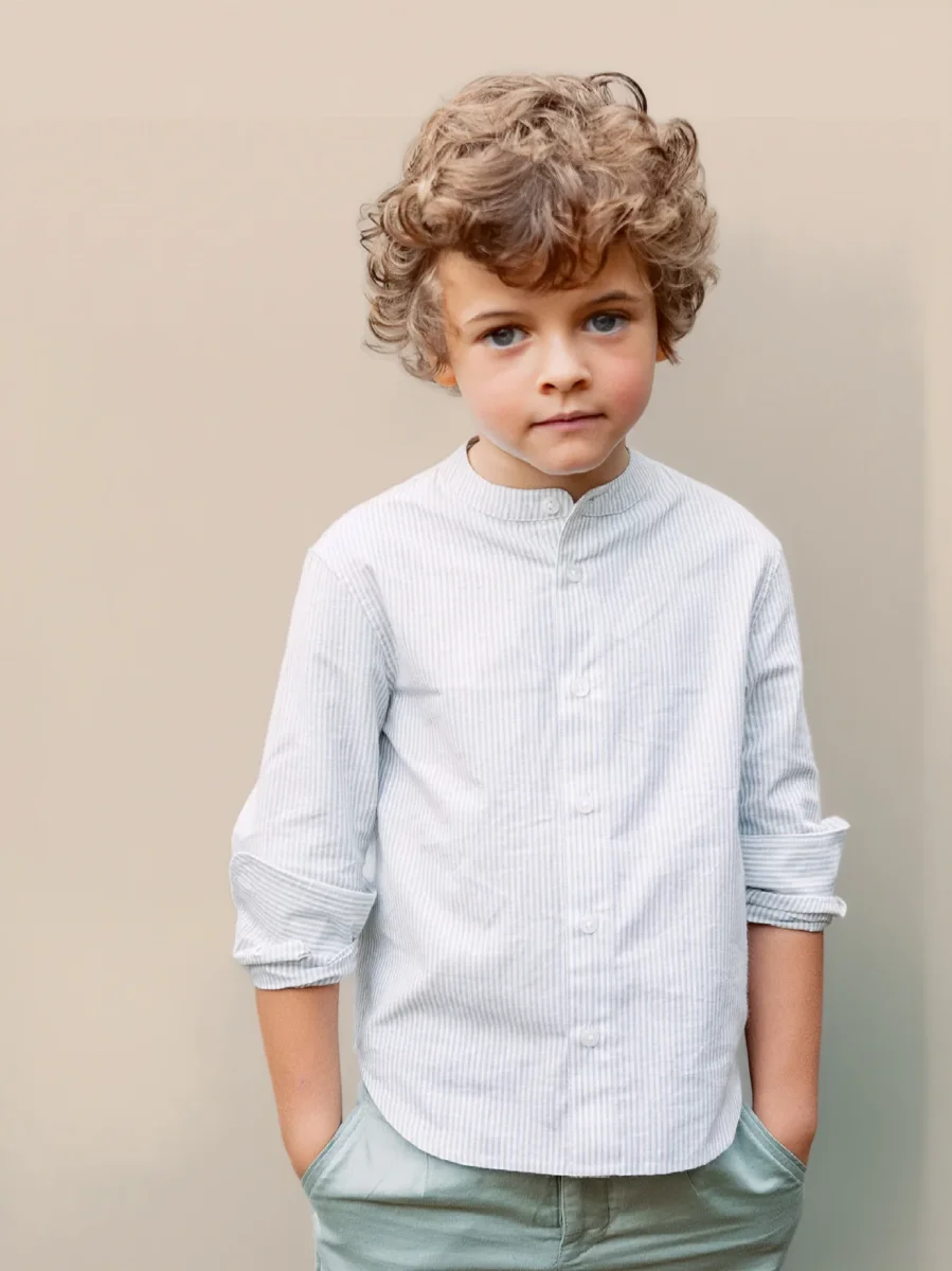 Chemise lin et coton – Collection Fêtes et Mariages – Image 2