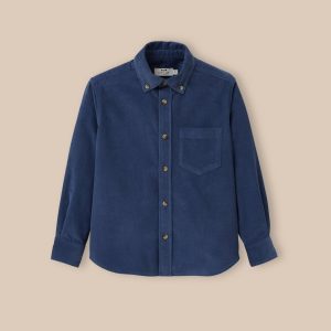 Chemise en velours Garçon