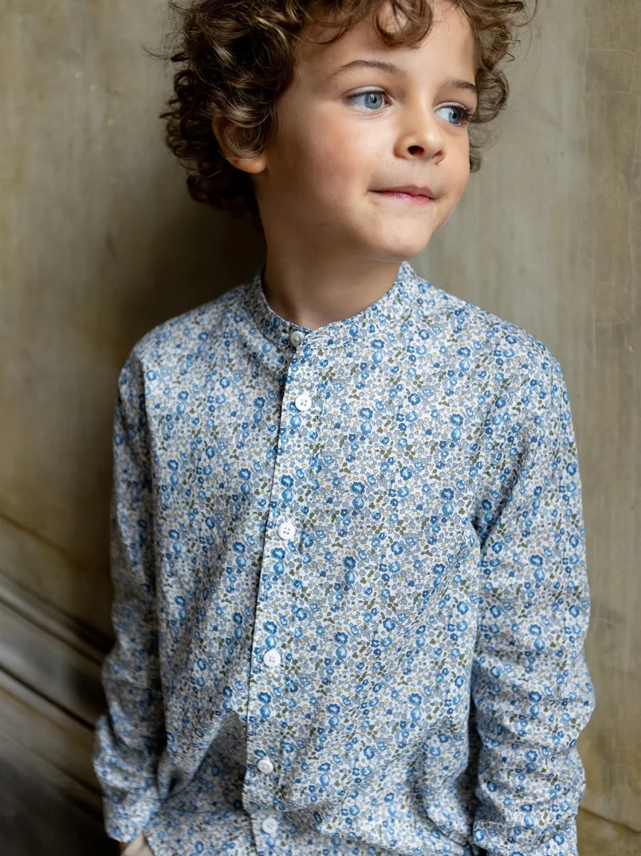 Chemise en tissu Liberty - Collection fêtes et mariages – Image 3
