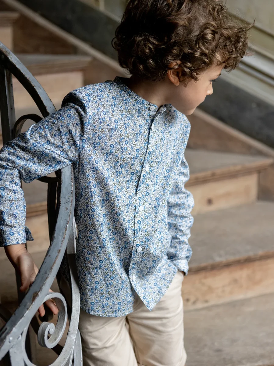Chemise en tissu Liberty - Collection fêtes et mariages – Image 2