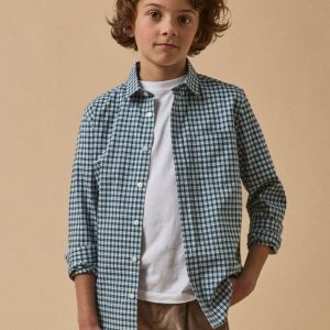 Chemise à carreaux Garçon