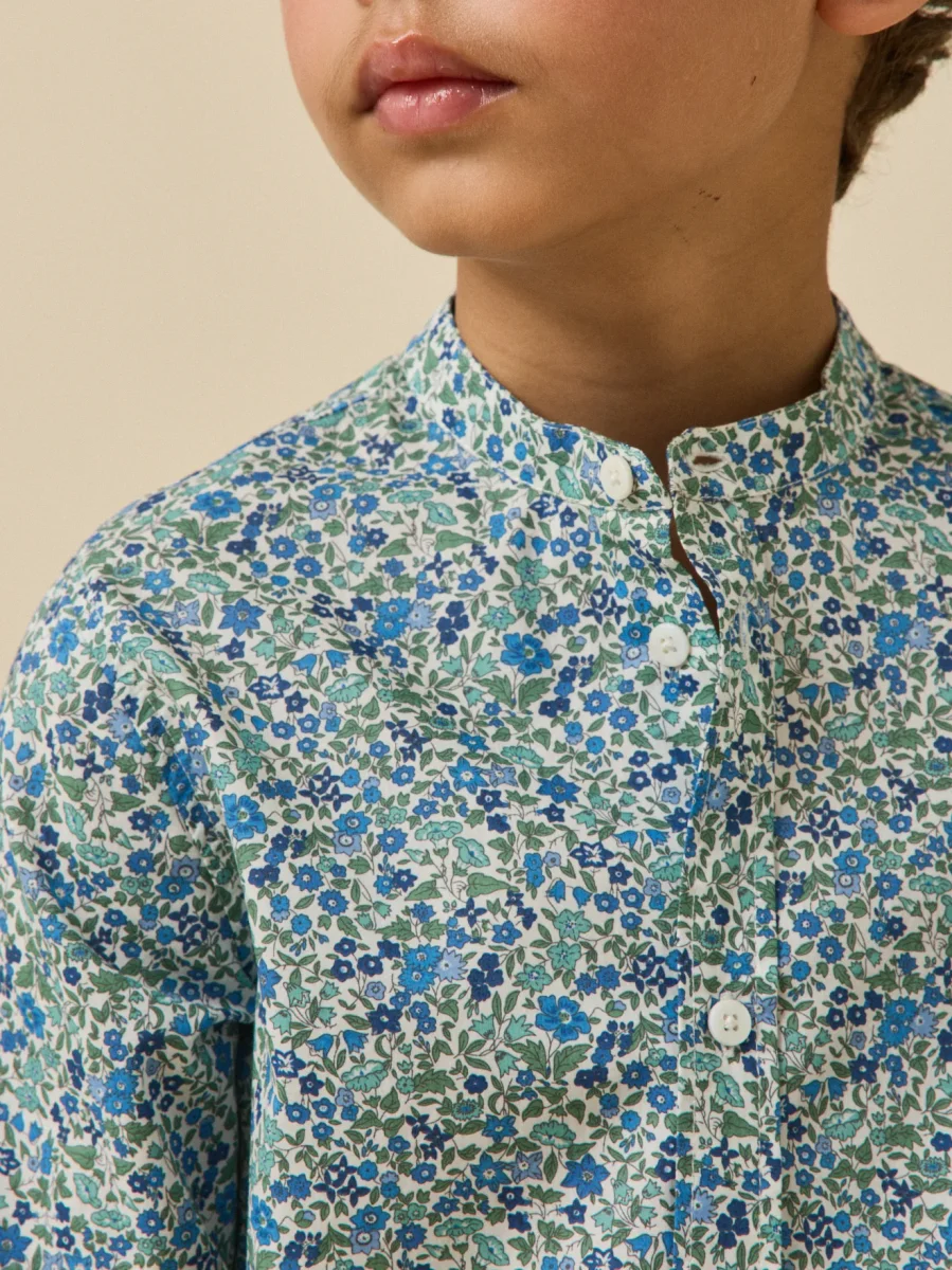 Chemise en tissu Liberty - Collection Fêtes et Mariages – Image 4