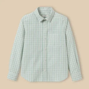 Chemise à carreaux Tattersall Garçon
