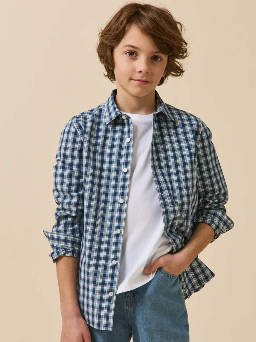 Chemise à carreaux Garçon – Image 3
