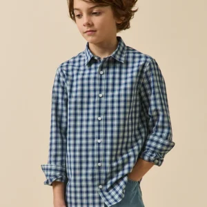 Chemise à carreaux Garçon