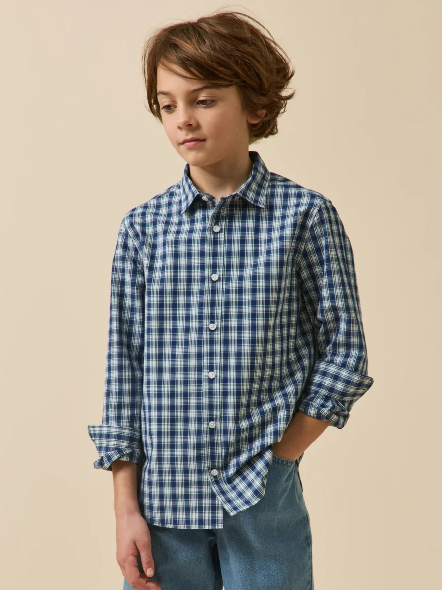 Chemise à carreaux Garçon – Image 2
