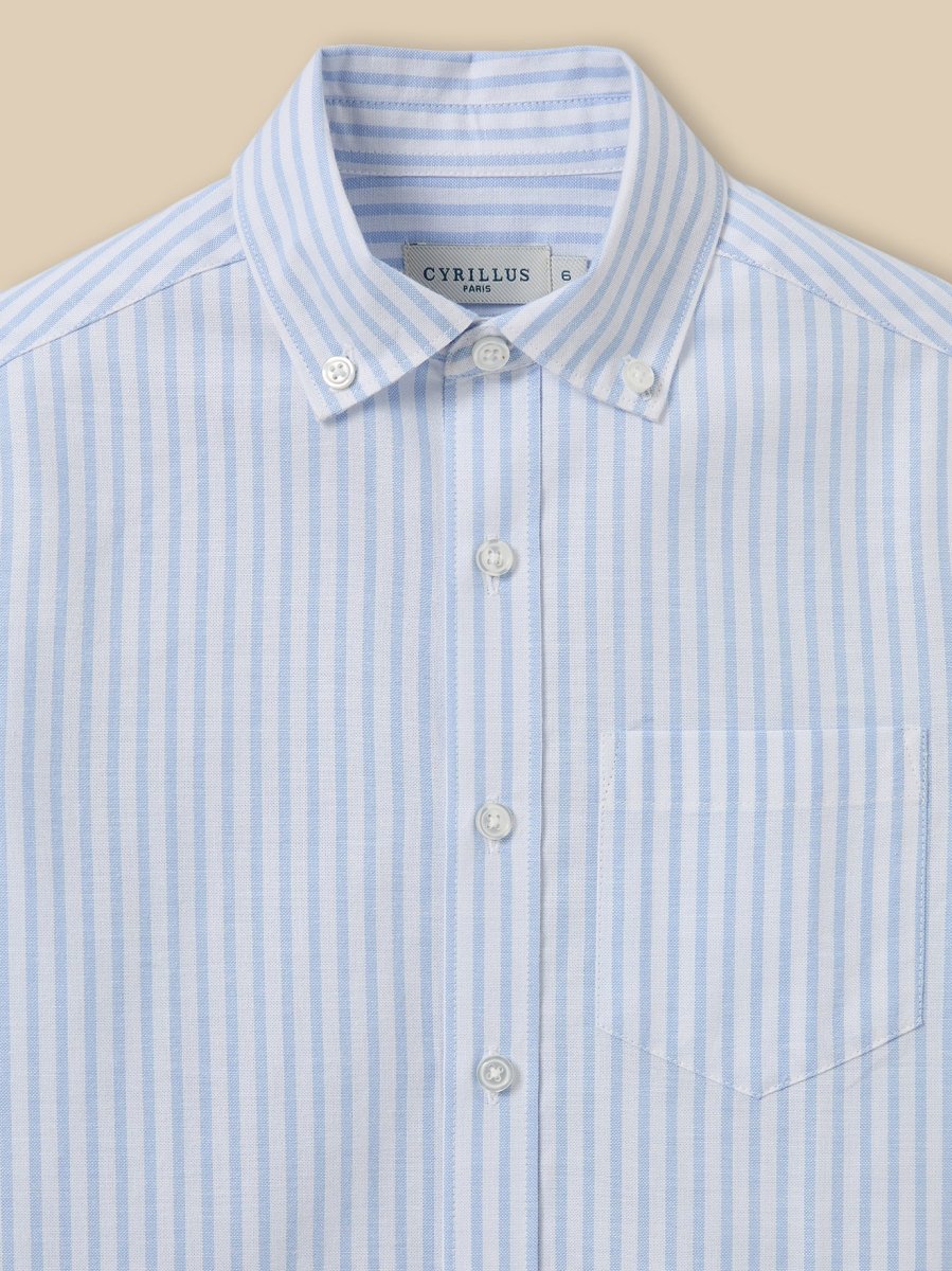 Chemise rayée oxford Garçon – Image 3