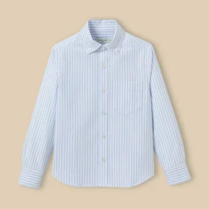 Chemise rayée oxford Garçon