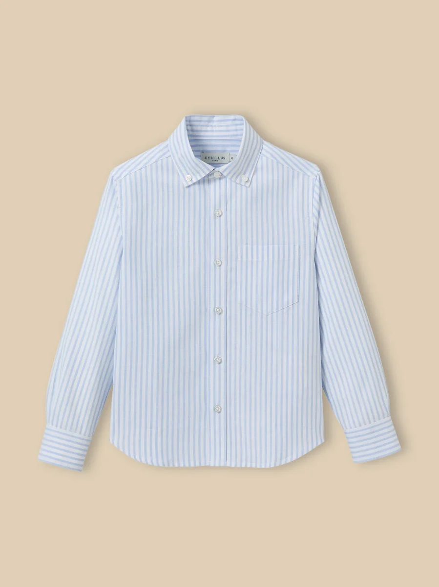 Chemise rayée oxford Garçon – Image 2