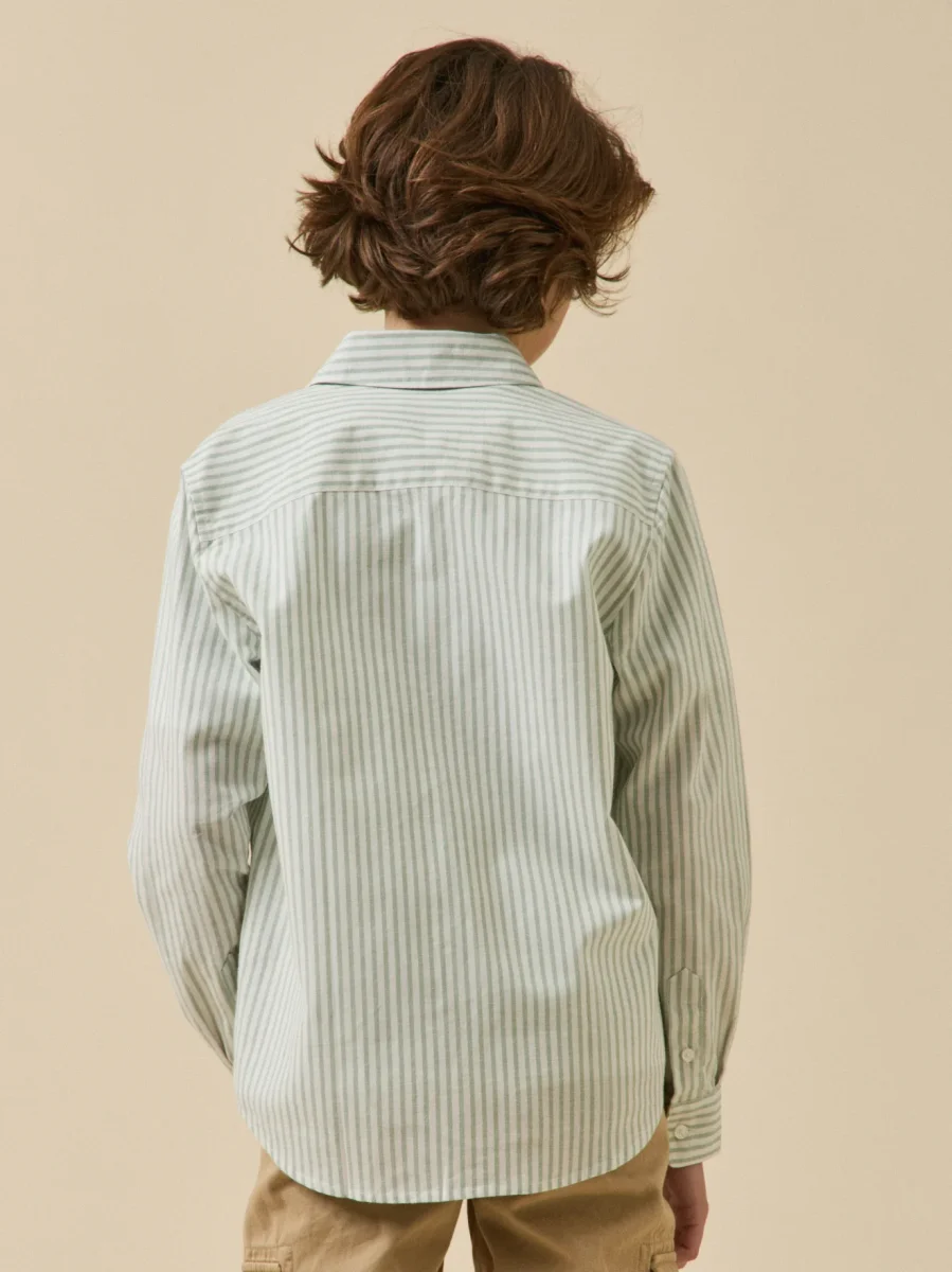 Chemise rayée oxford Garçon – Image 3