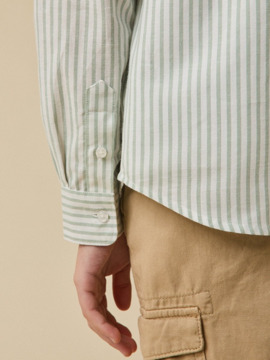 Chemise rayée oxford Garçon – Image 5