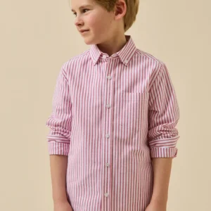 Chemise rayée oxford Garçon