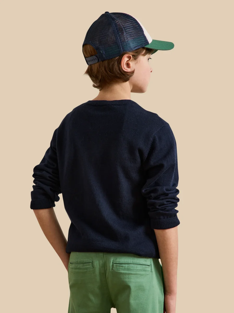 Pull col rond Garçon – Image 3