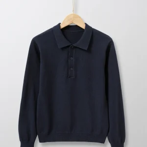 Pull col polo Garçon