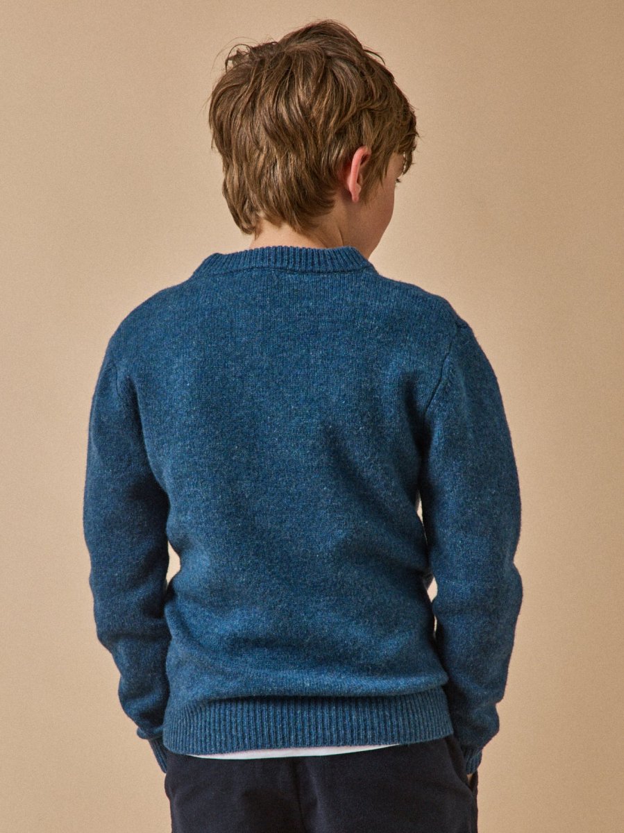 Pull Garçon en laine merinos – Image 3