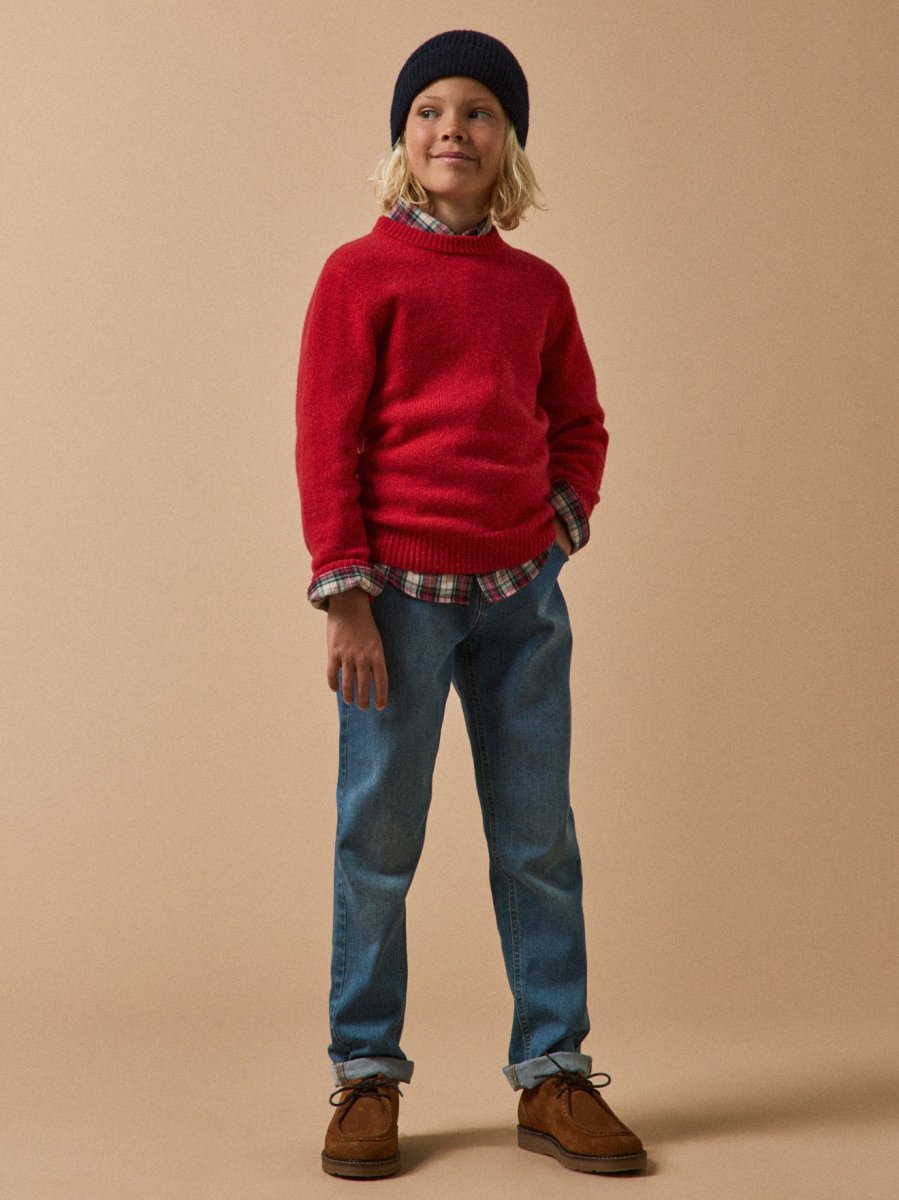 Pull Garçon en laine merinos – Image 5