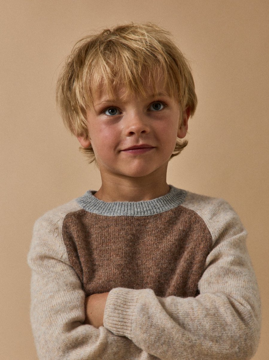 Pull colorblock laine Garçon – Image 5