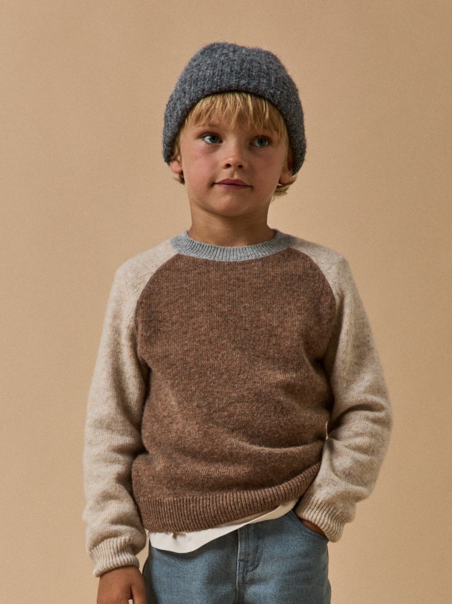 Pull colorblock laine Garçon – Image 3