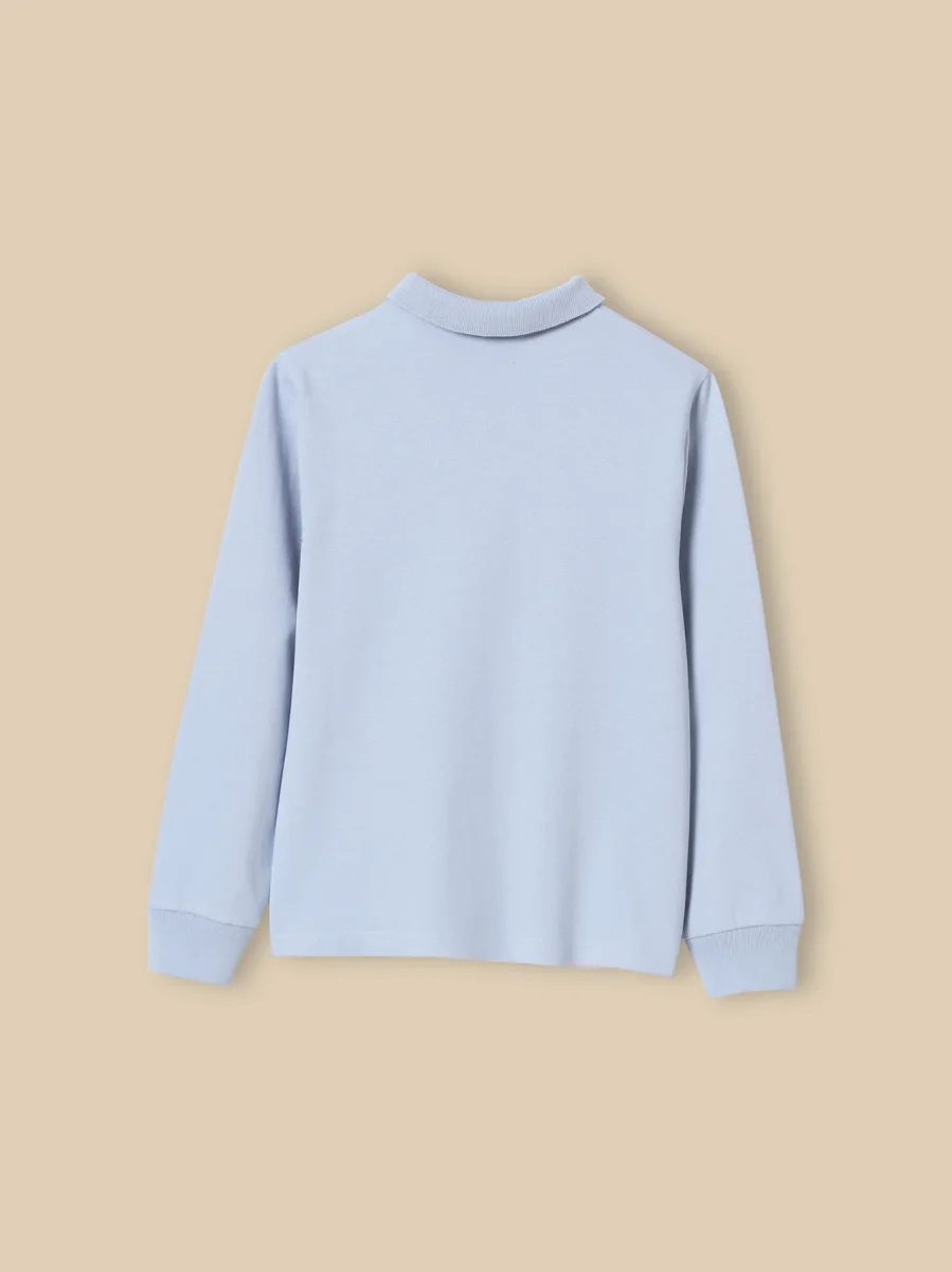 Polo Garçon en coton biologique – Image 3