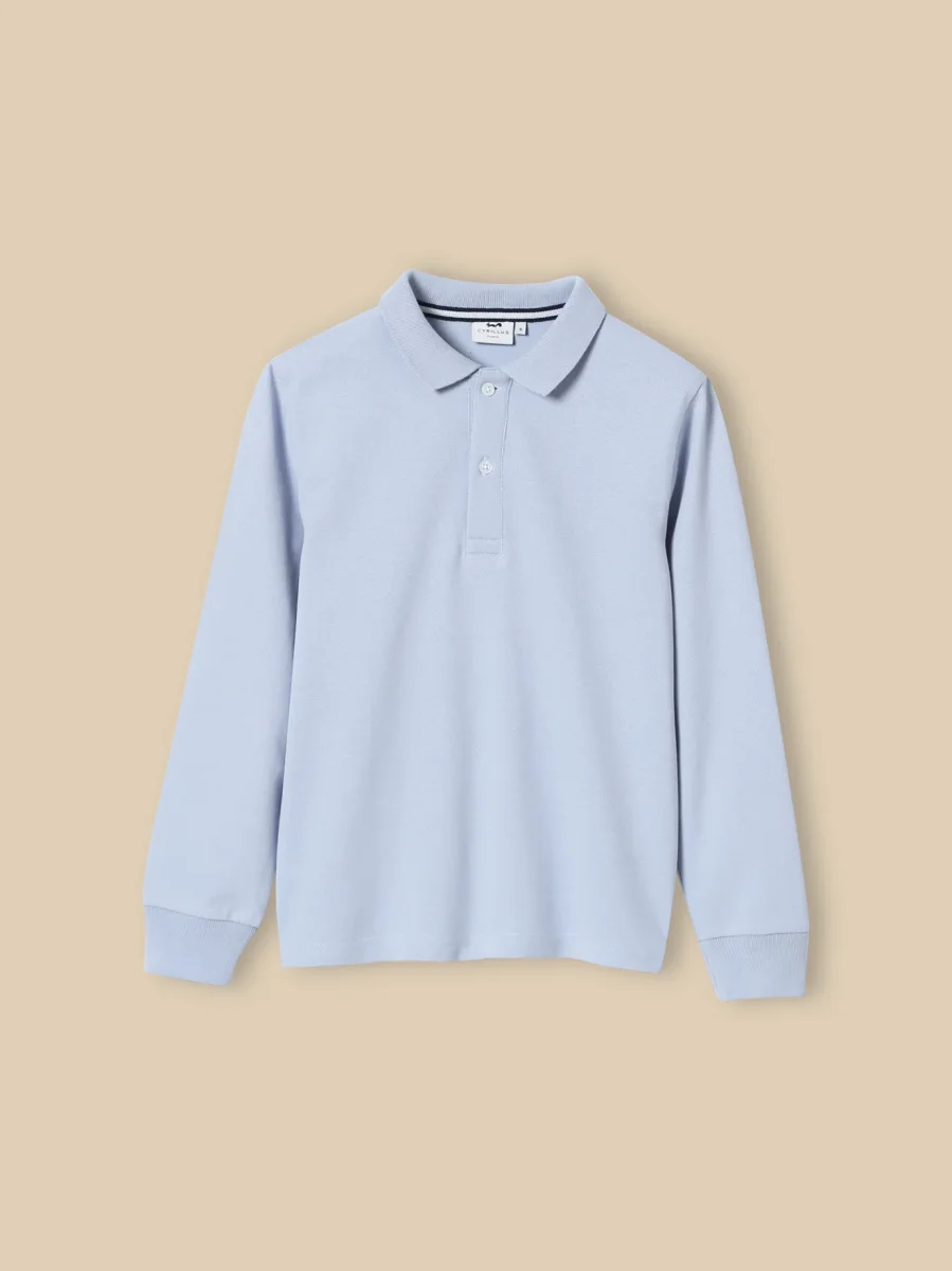 Polo Garçon en coton biologique – Image 2