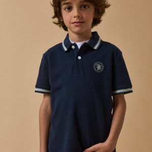 Polo en maille piquée Garçon - Coton biologique