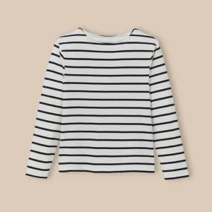 T-shirt marinière garçon - Coton biologique