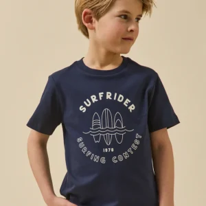 T-shirt imprimé garçon - Coton biologique