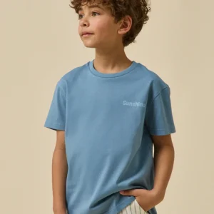 T-shirt sunshine Garçon - Coton biologique
