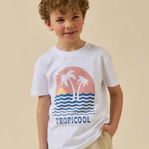 T-shirt "Tropicool" Garçon - Coton biologique