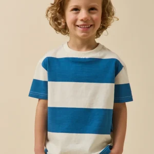 T-shirt rayée Garçon - Coton biologique
