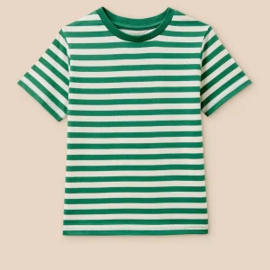 T-shirt rayé garçon - Coton biologique