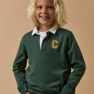 Polo-rugby Garçon - Coton biologique