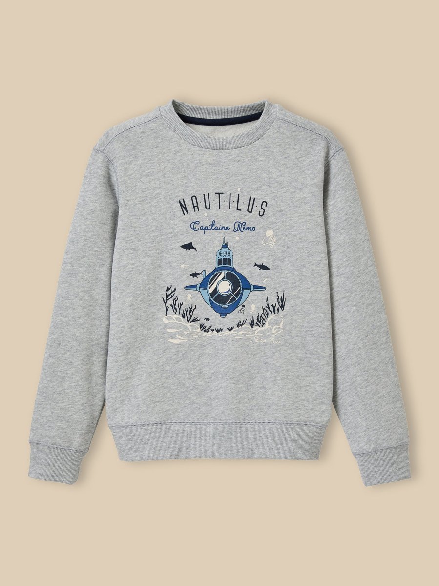 Sweat Enfant Collection Jules Verne - Coton biologique