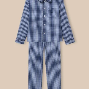 Pyjama classique à carreaux Garçon