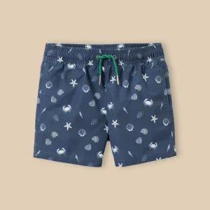 Short de bain "crabes" Garçon