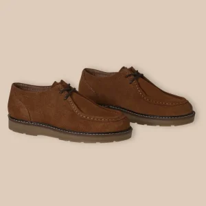 Derbies à lacets croûte de cuir Garçon