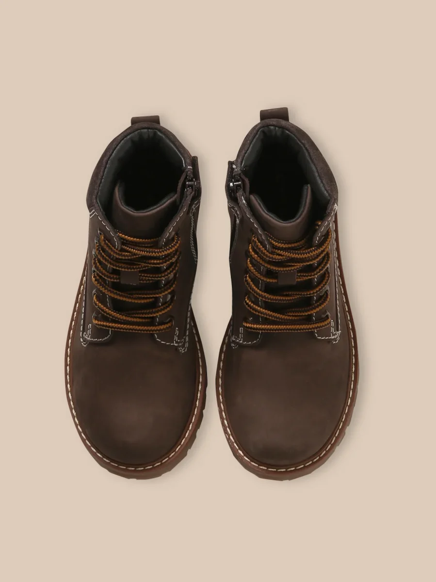 Bottines montantes en cuir Garçon – Image 7