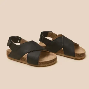 Sandales à brides Garçon en cuir