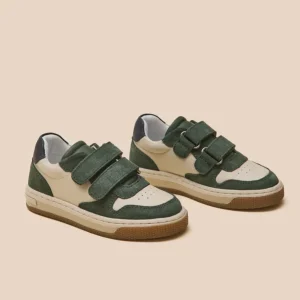 Baskets en cuir garçon