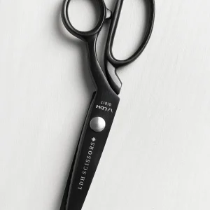 8” Black Steel LDH Pinking Shears