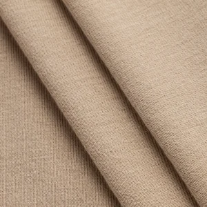 Bamboo Organic Cotton Spandex Jersey Knit - Beige
