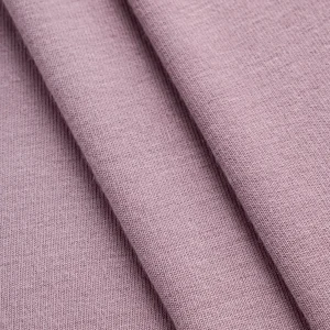Bamboo Organic Cotton Spandex Jersey Knit - Lilac